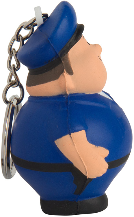 Policeman Stress Reliever Keyring 4