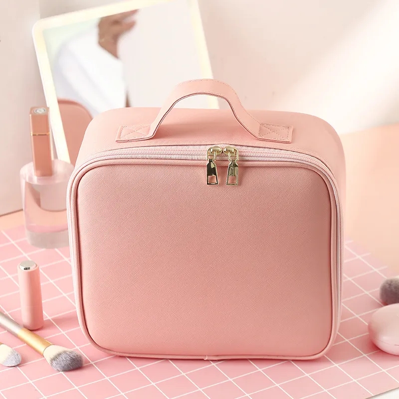 Large Cosmetic Bag With Lamp And Mirror 7
