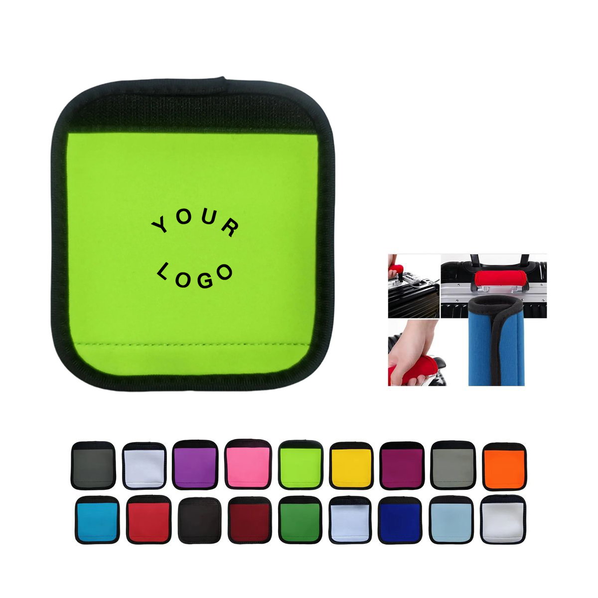 Travel Handle Wrap with Silkscreen Logo 5
