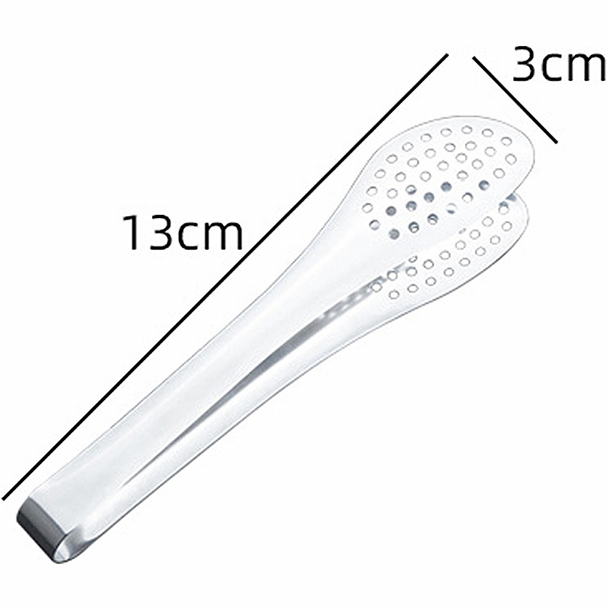 5" Stainless Steel Kitchen Tongs 2