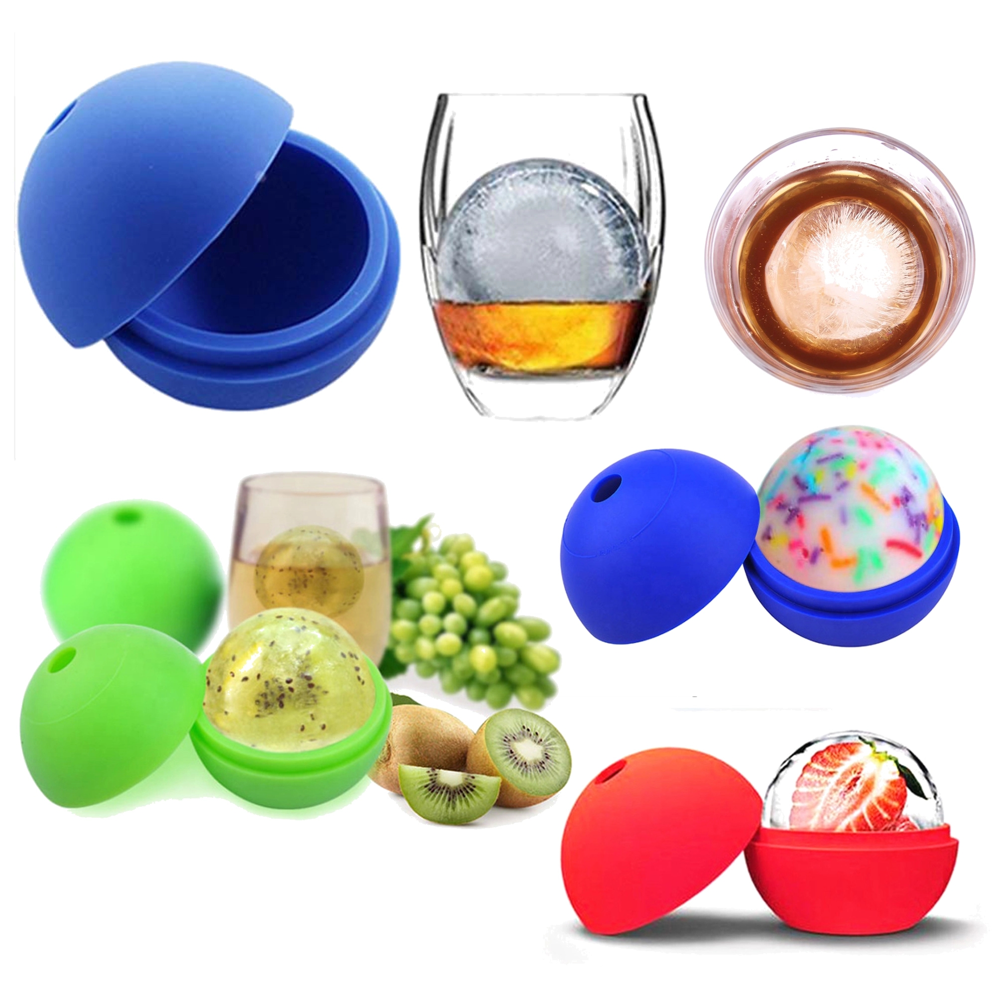 Ice Ball Mold Whiskey Sphere Maker 2