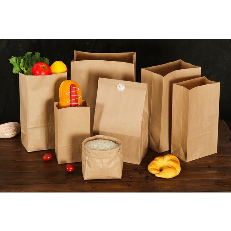 Natural Kraft Paper Popcorn Bag 2