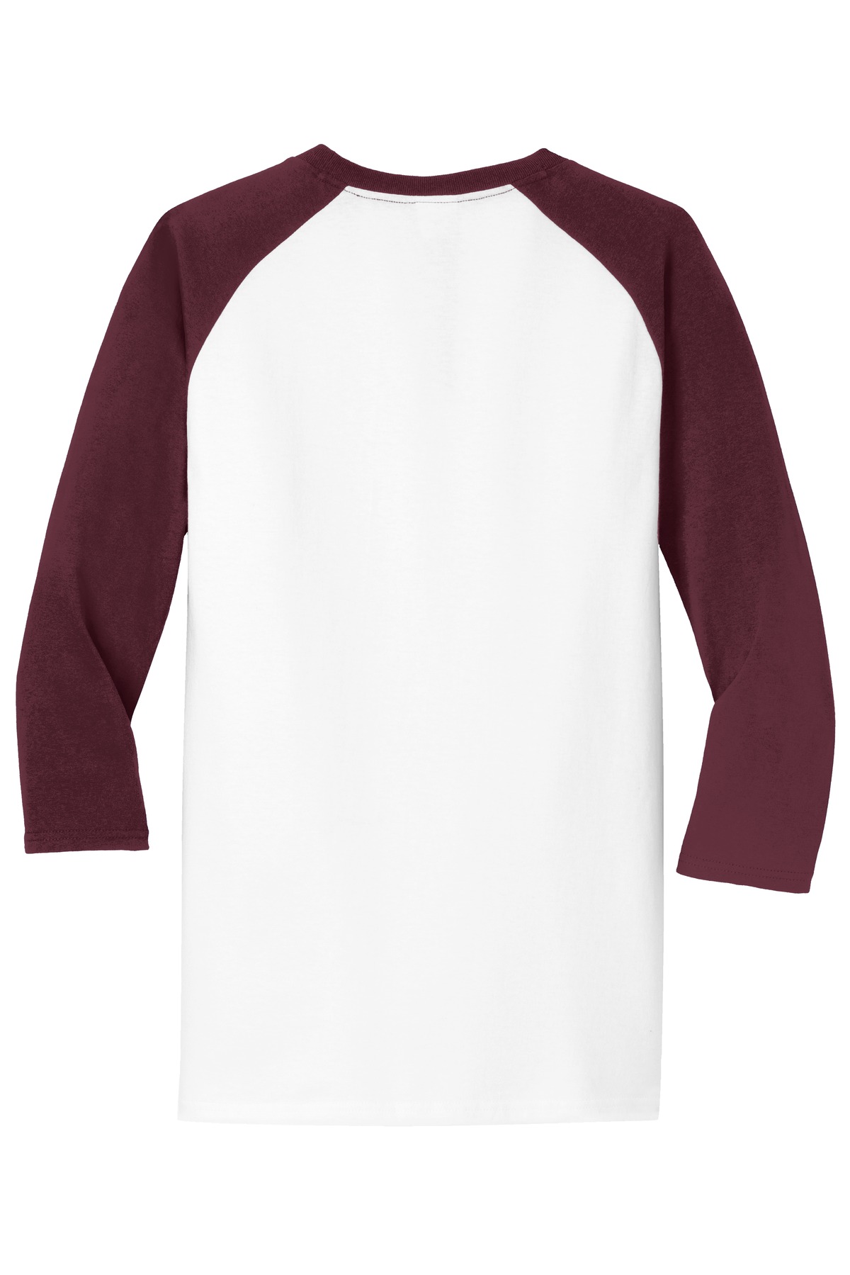 Port & Co Core Blend 3/4-Sleeve Raglan Tee. PC55RS 52