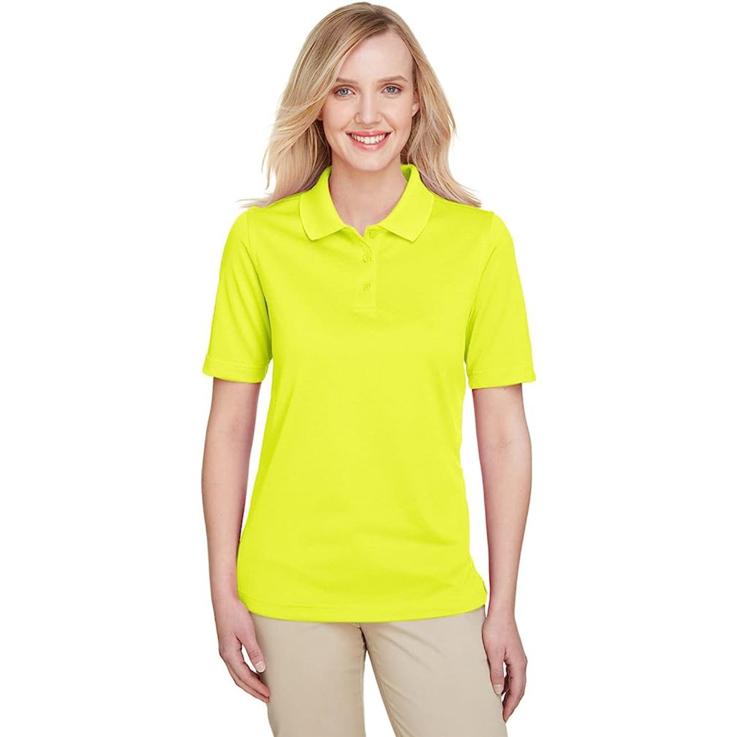 Hi-Viz Non-ANSI Women's Safety Workwear Polo 4
