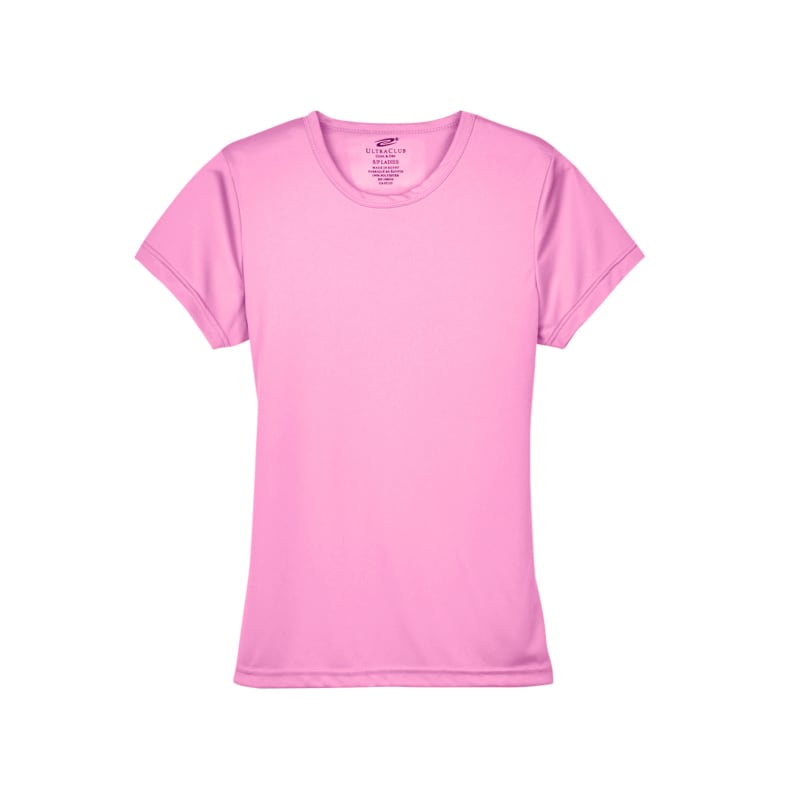 UltraClub Ladies Cool & Dry Sport Performance InterlockT-Shirt 4
