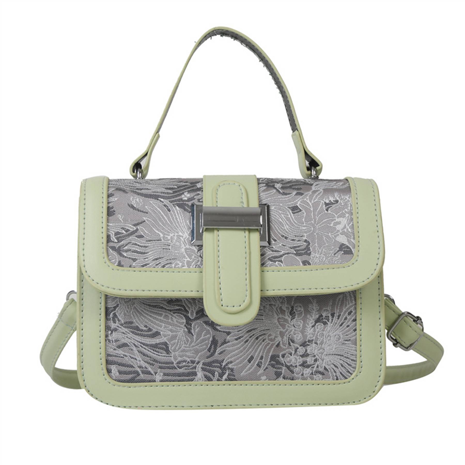 PU Simple and stylish shoulder cross-body bag 5