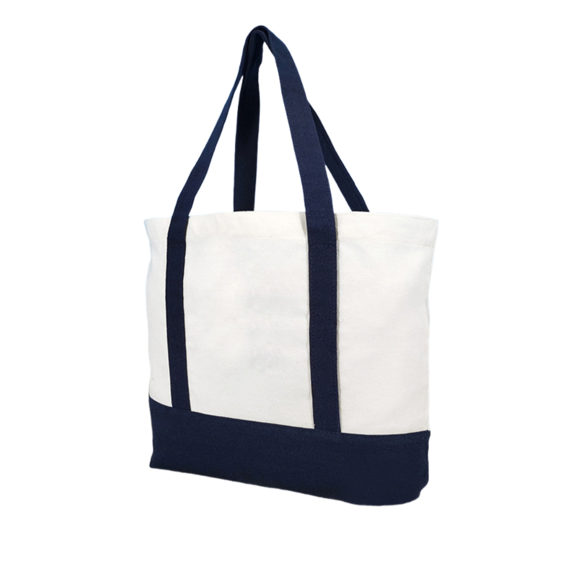Reusable Canvas Zipper Tote Bag 2