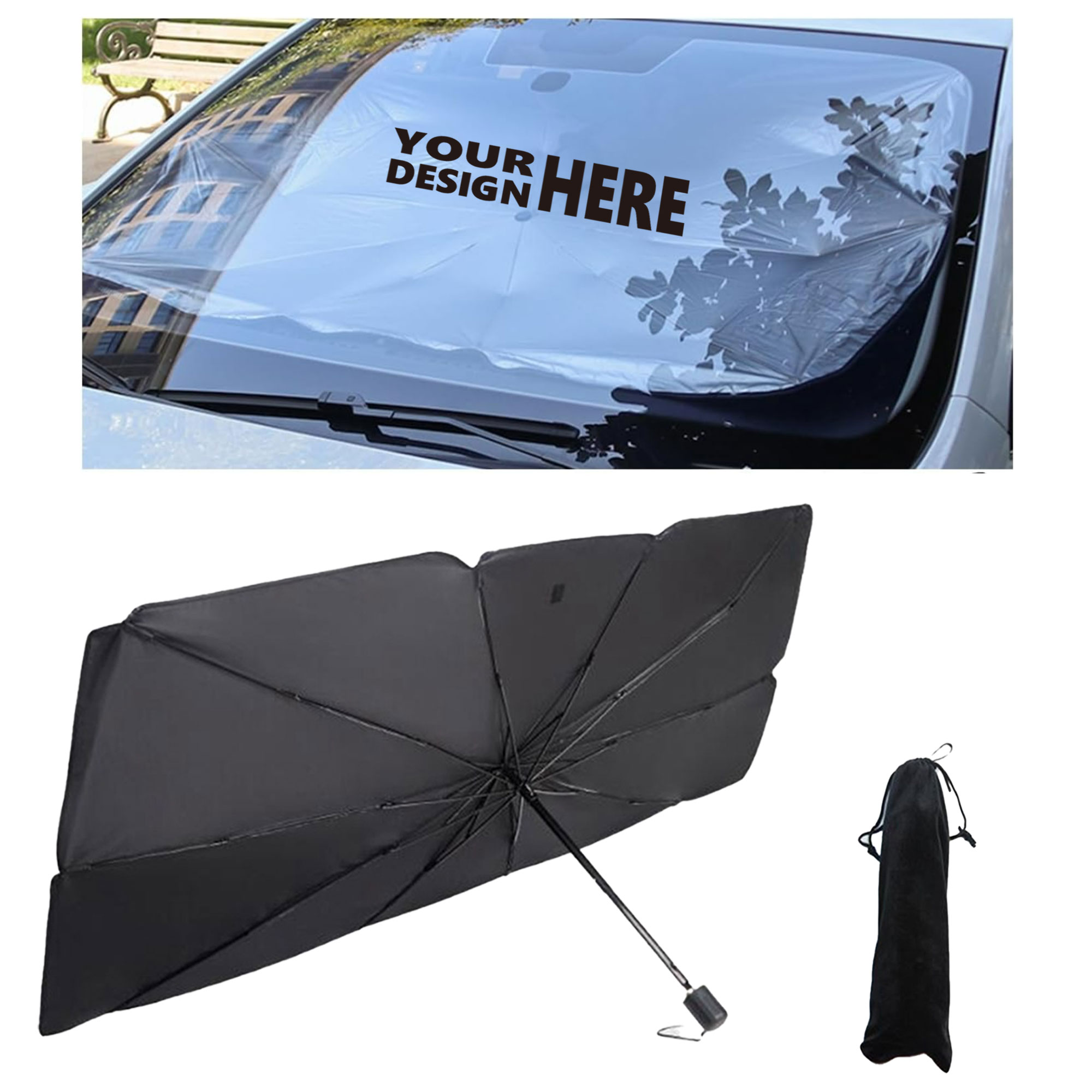 Car Umbrella Sun Shade for Windshield 2