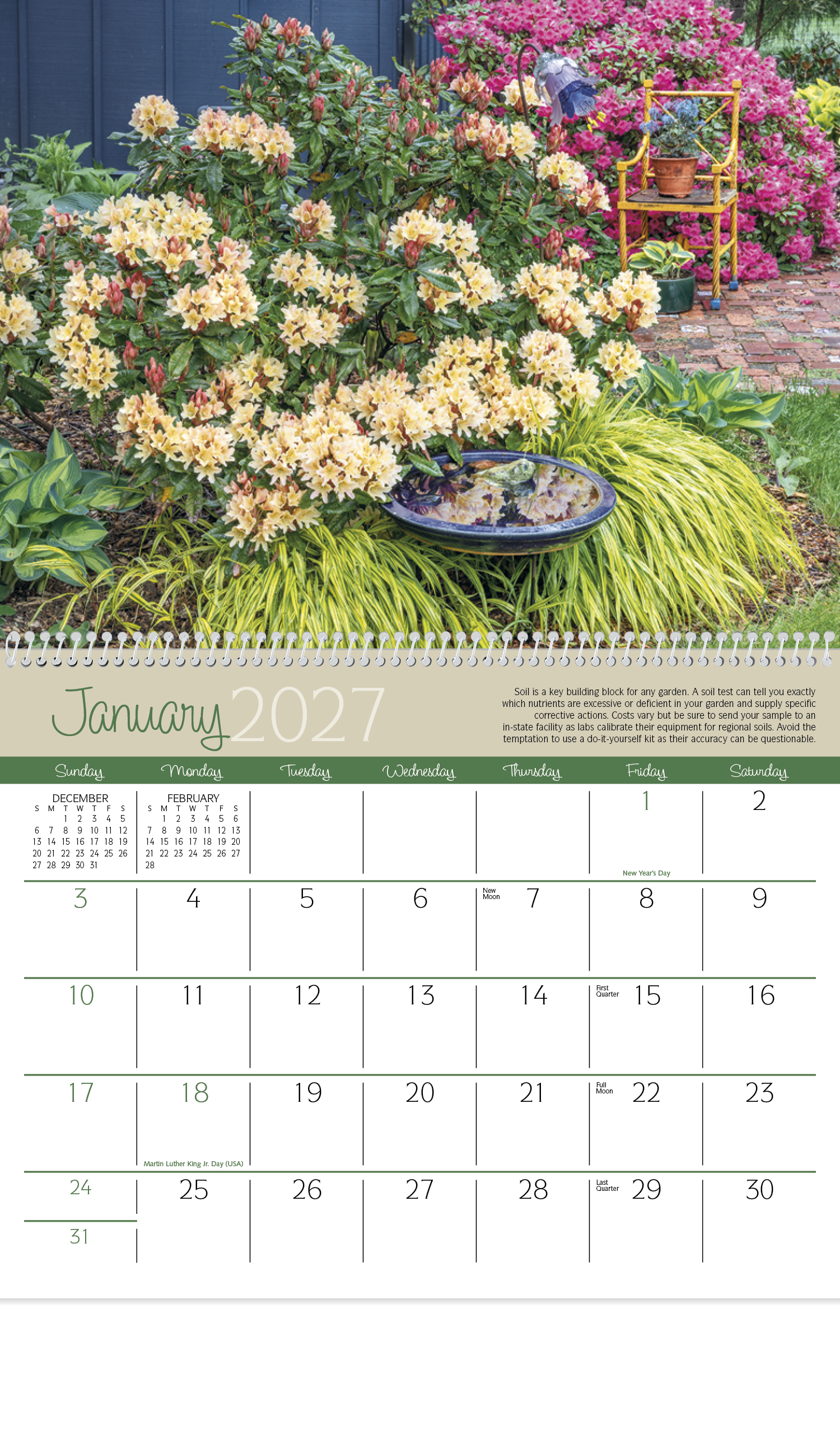 Triumph® Calendars Gardens Calendar 45