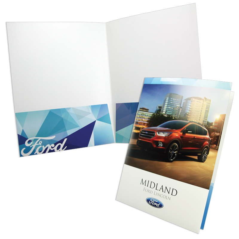 Full Color Quick Ship 2-Pocket Folder 20