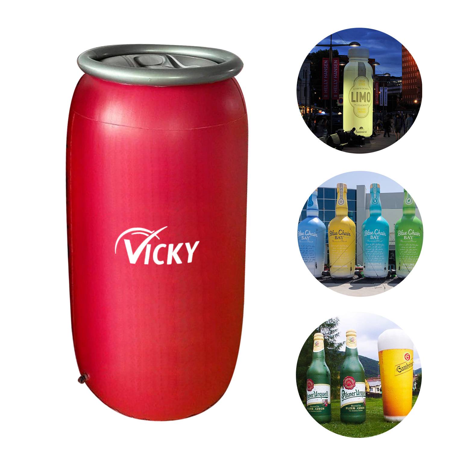 Pvc Inflatable Can 2