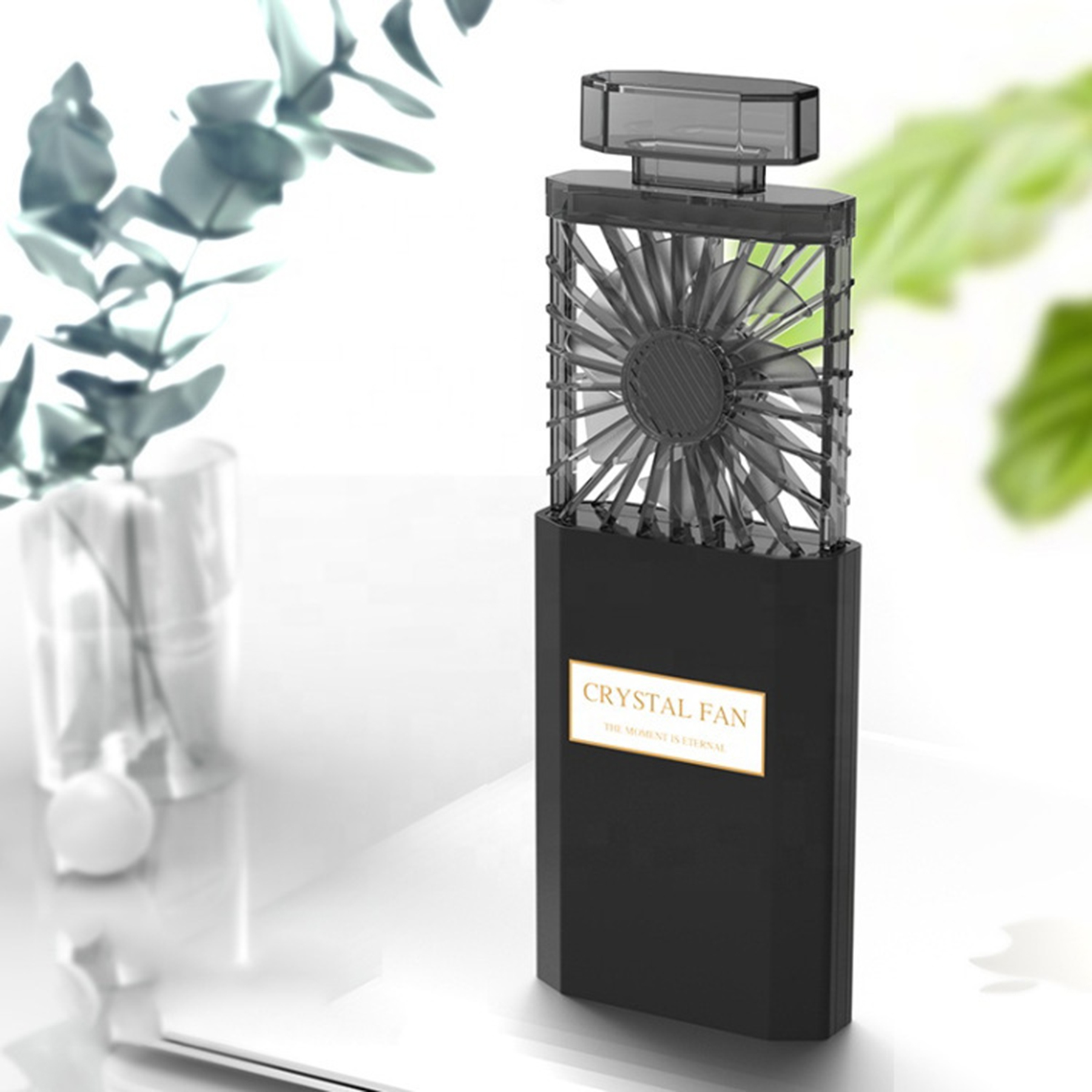 Lady Handheld Perfume Fan 2