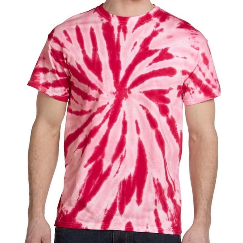 Tie-Dye 5.4 Oz., 100% Cotton Twist Tie-Dyed T-Shirt 5