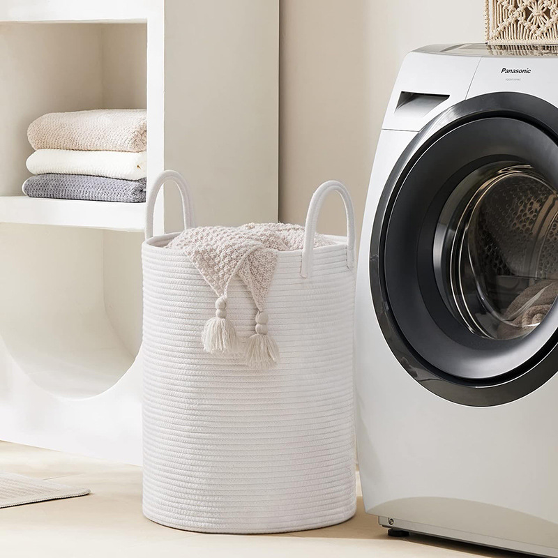 Laundry Basket Jute 5