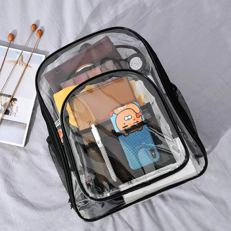 Pvc Customizable Clear Backpack 3