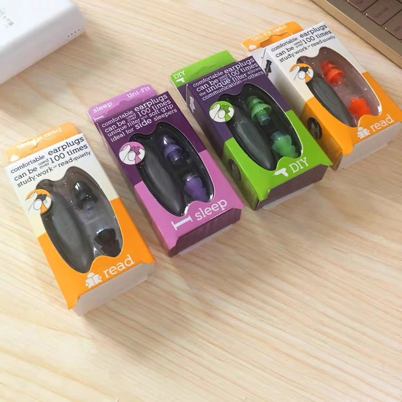 Three-Layer Silicone Noise Cancelling Earplugs 4