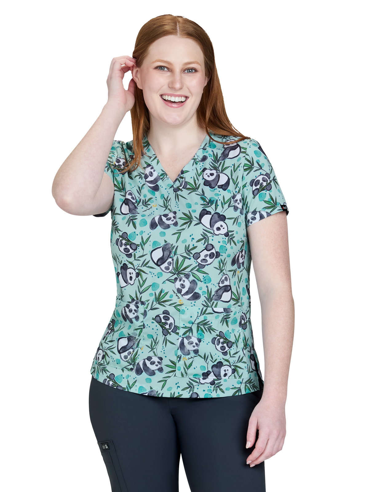 Artist Series - Women's Two-Pocket Print Top 5