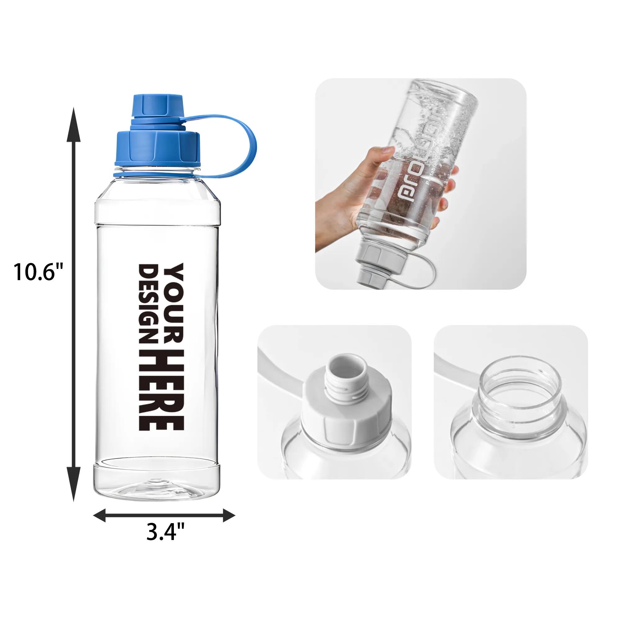 33 OZ Plastic Water Bottle 2