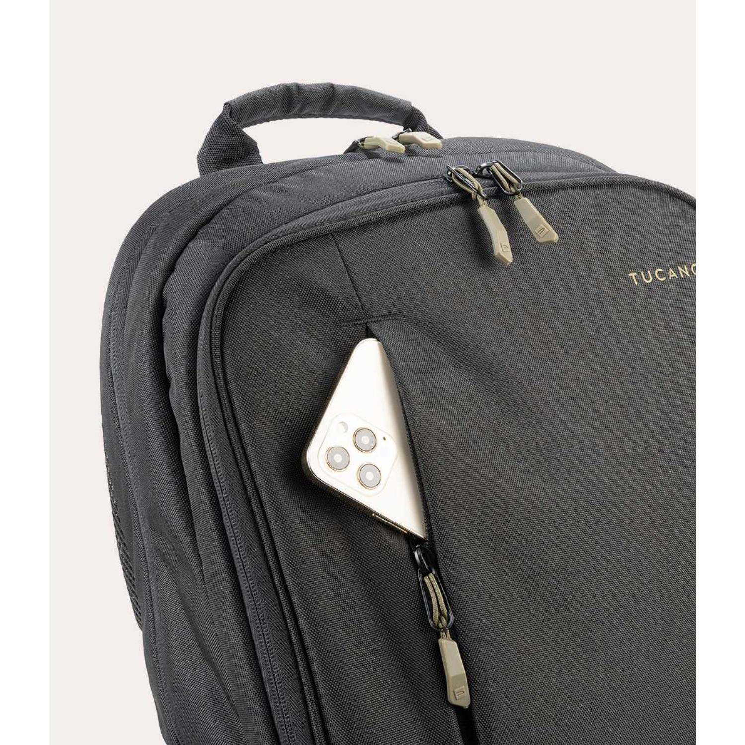 TUCANO® - Italy BIZIP Recycled Anti-Gravity System Executive Backpack 8