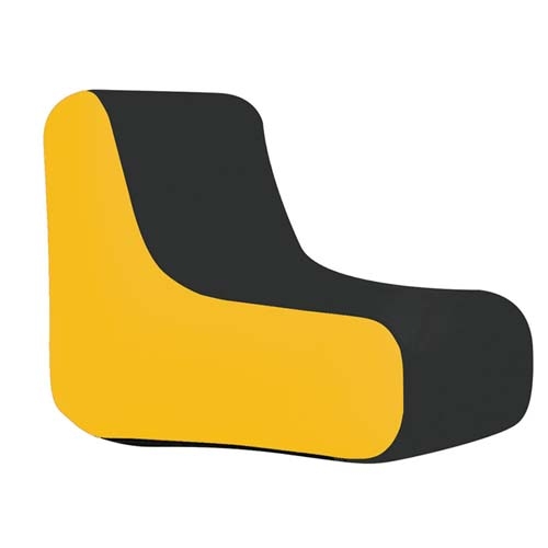 Design-Air™ air blown chair Inflatable L-Chair, Yellow (PMS 116) 1