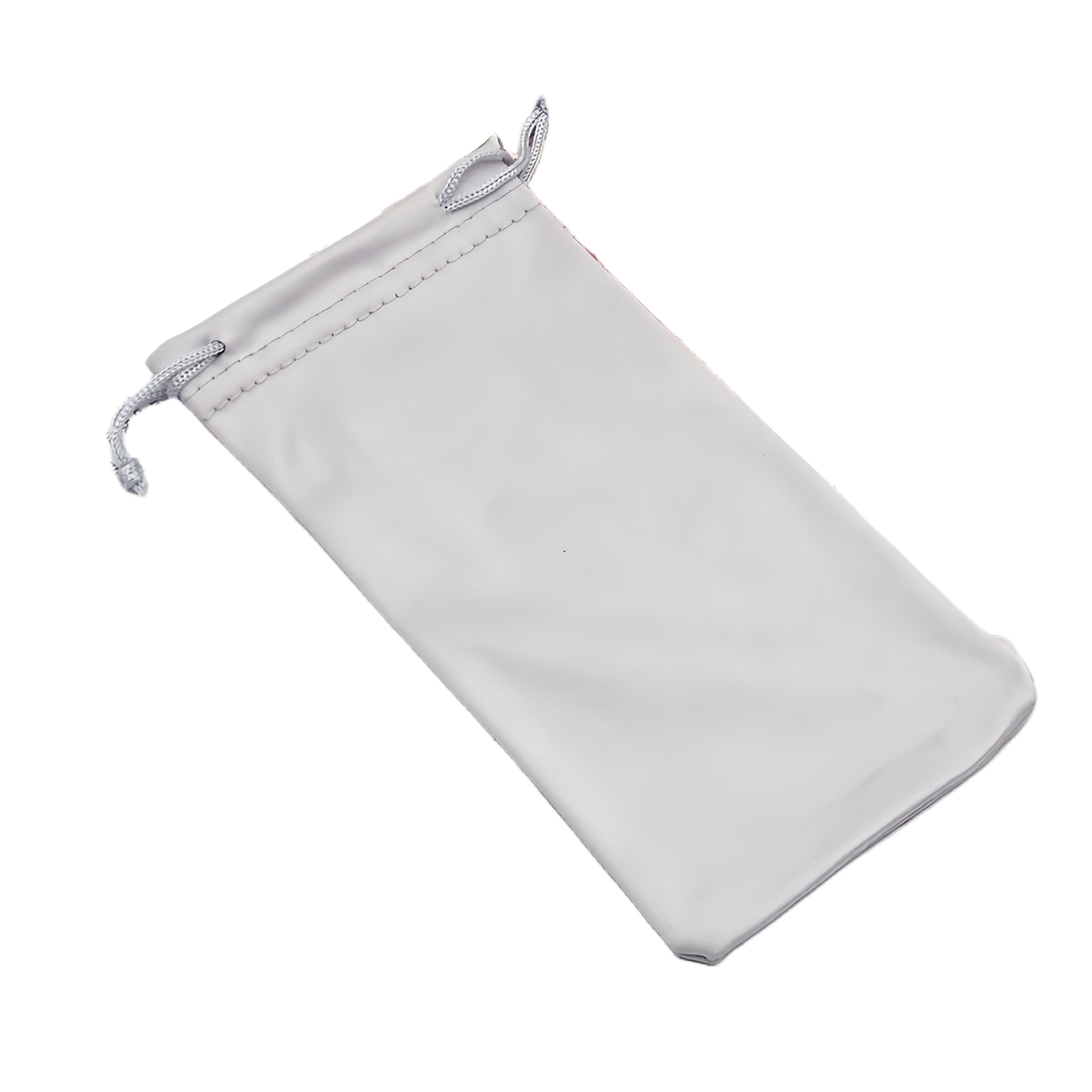 Ultra Fine Fiber Eyeglass Pouch Drawstring Bag Flannel Glasses Case Portable Reusable 4