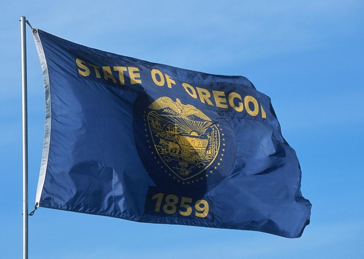 Oregon State Flag - 3' x 5' - Nylon 2