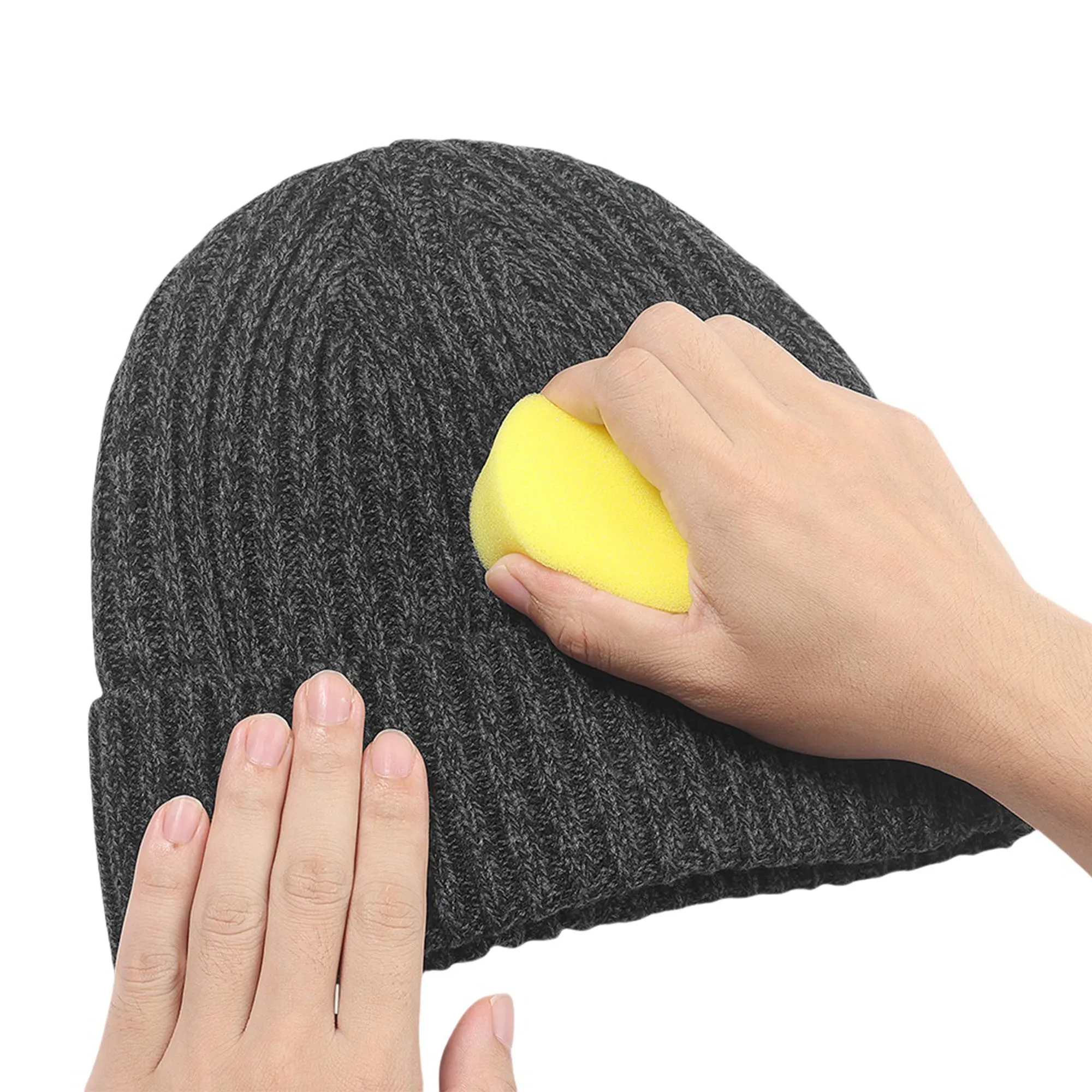 Winter Thick Knit Beanies Hats 3