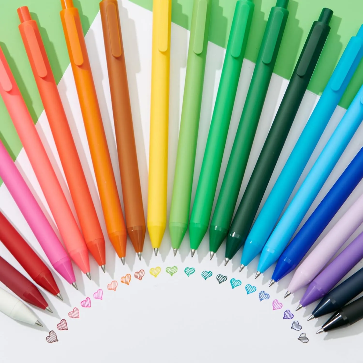 Plantagenet-08 Soft Touch Retractable Gel Pen 5