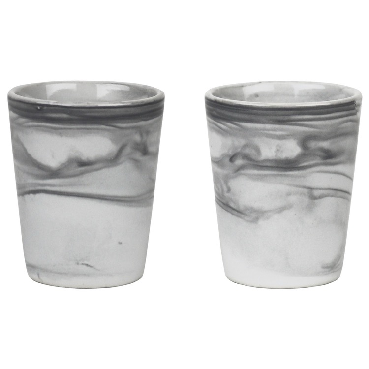 2 Oz. Ceramic Marble Shot 3