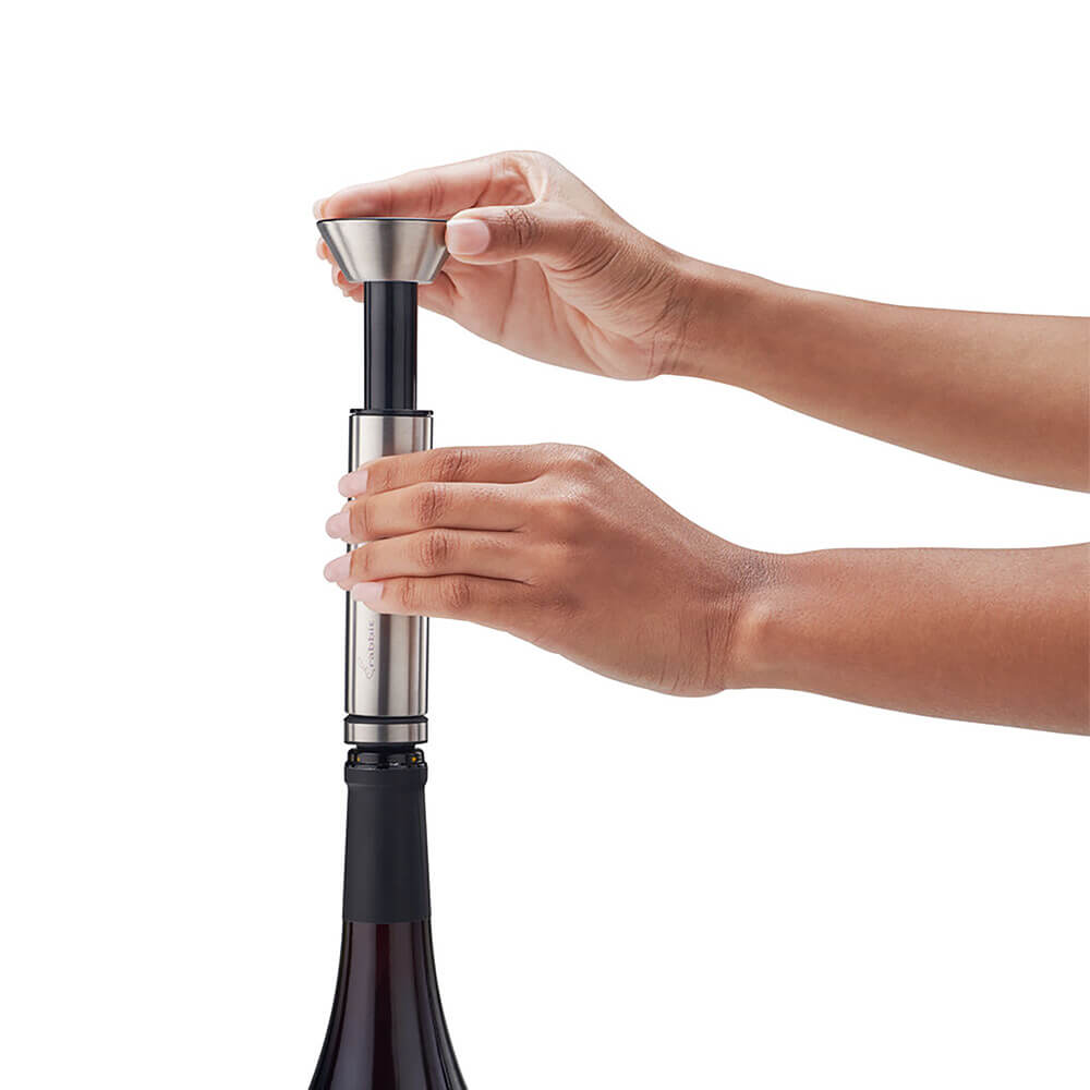 Vacuum Wine Saver & Preserver With Two Stoppers