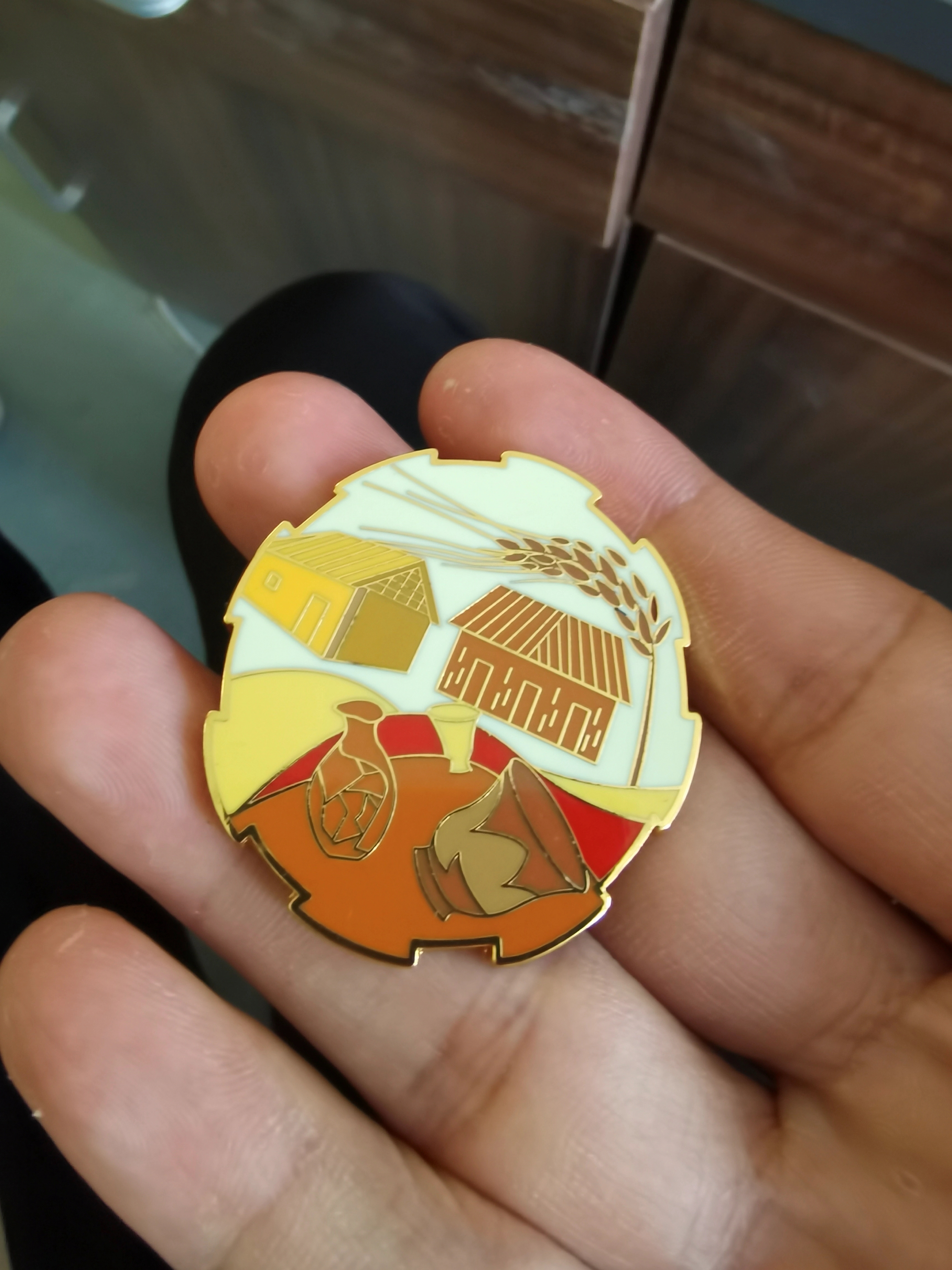 Enamel Refrigerator Magnets, Metal Magnetic Lapel Pin 2