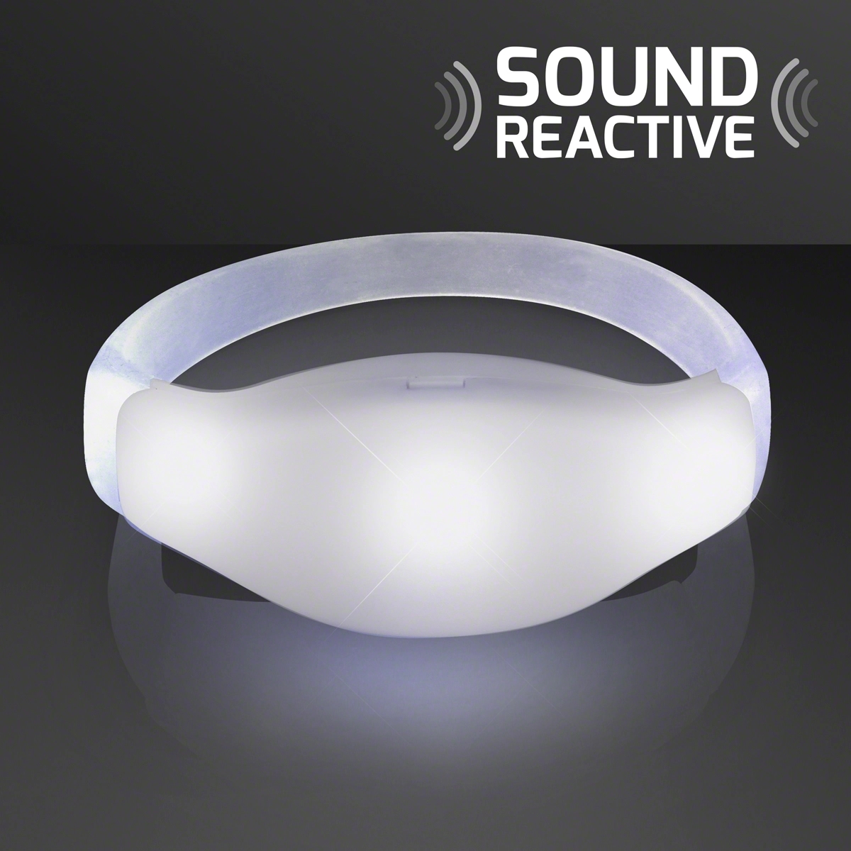 Sound Activated Light Up LED Flashing Bracelets 10