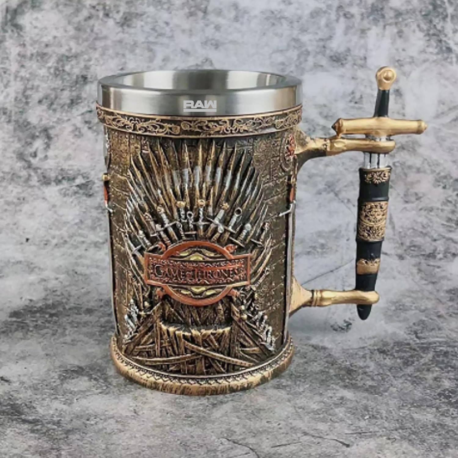 EpicMug Iron Throne Design Stainless Steel Mug 3