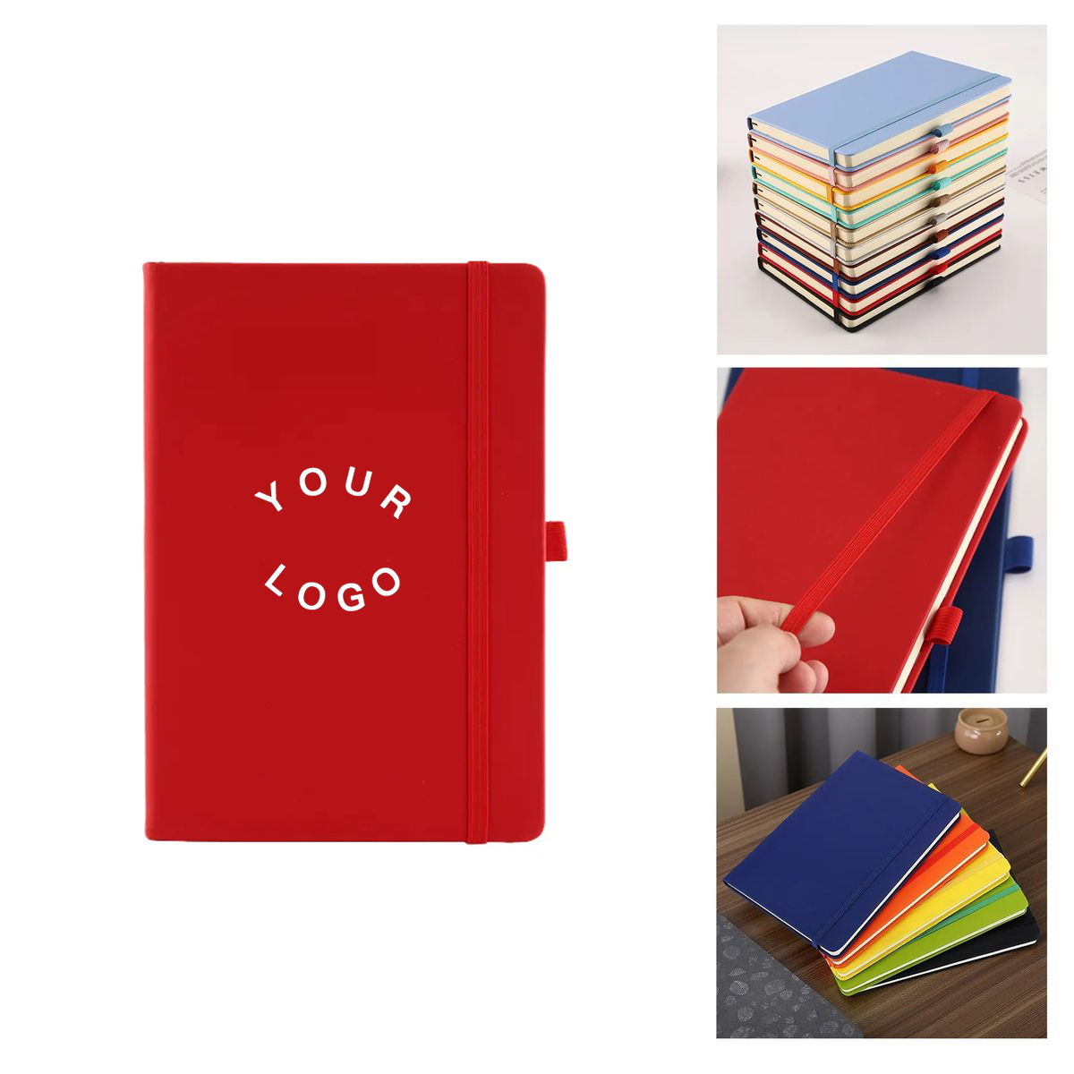PU Leather Notebook With Pen For Business Use 2