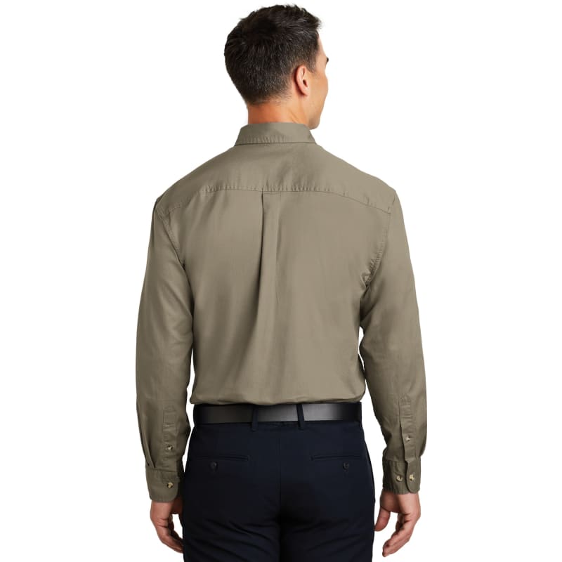 Port Authority Long Sleeve Twill Shirt. 17