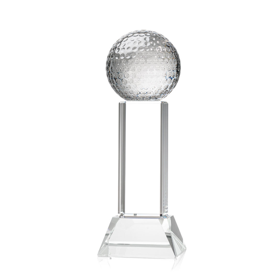 Golf Ball Award on Stowe Base - Clear 3