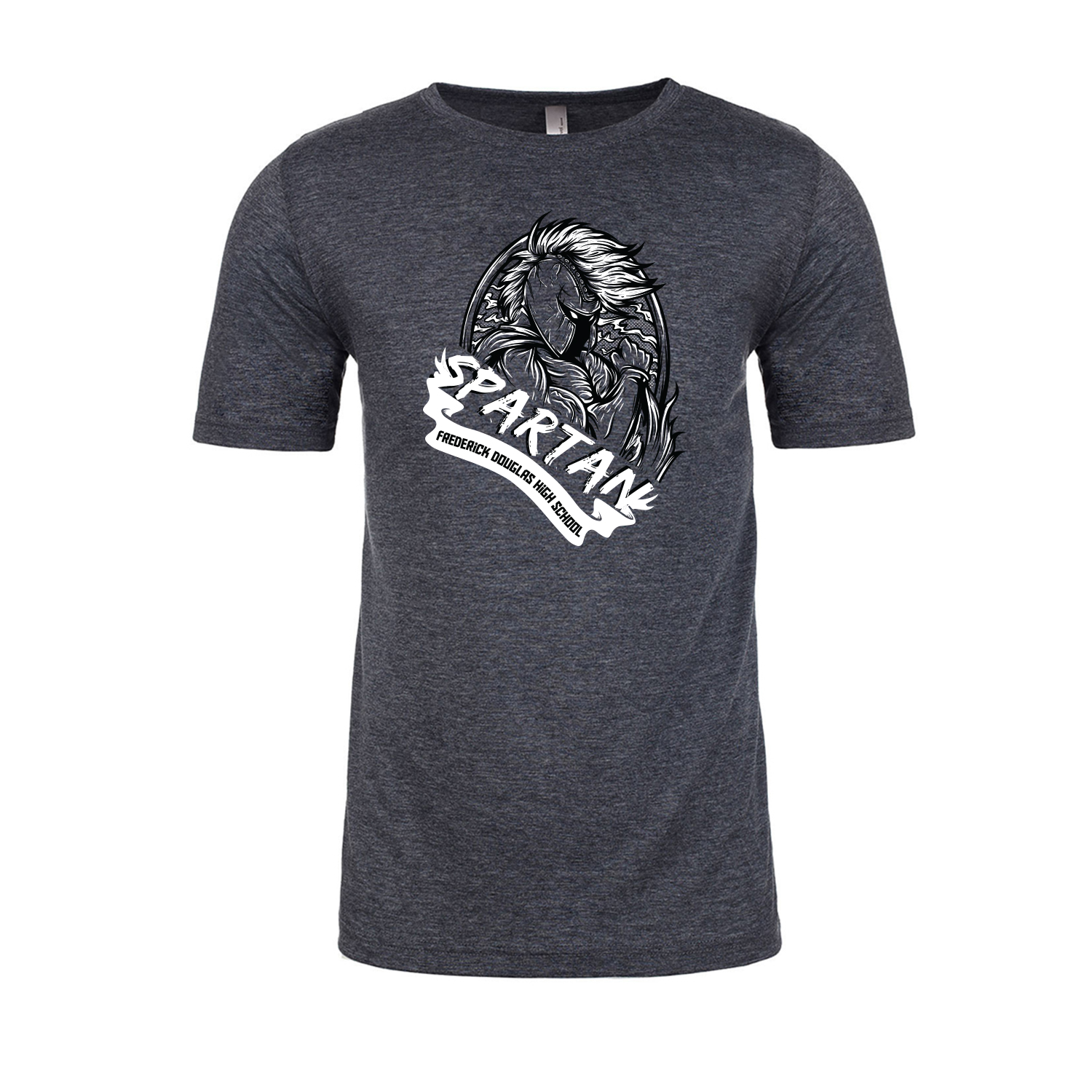 Next Level™ 3.7 oz. Poly/Cotton Blend T-Shirt (2 Color Imprint) 8