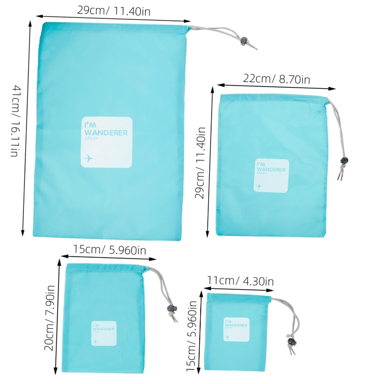 Drawstring Nylon Backpack 5