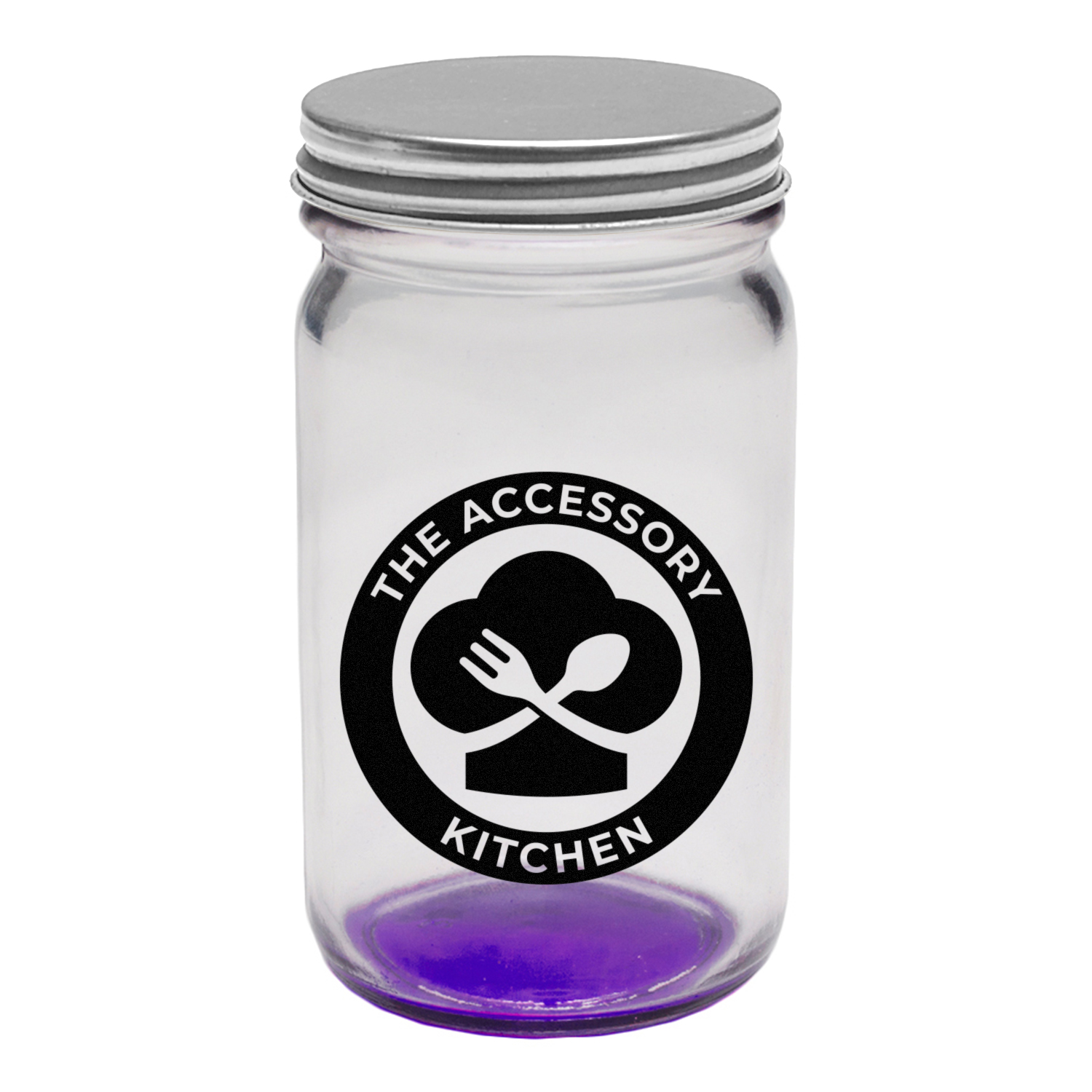 8 oz. Mason Jar Storage Container (1 Color Imprint) 3