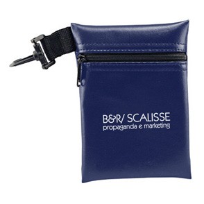 TexOLeather Vinyl Zippered Golf/ Accessory Bag 17