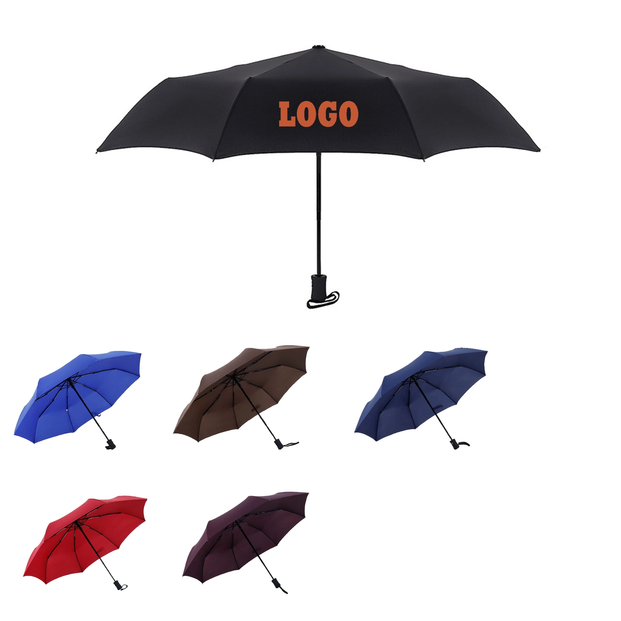 42" Arc Folding Umbrella 8