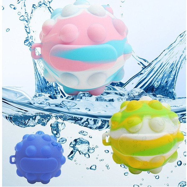 Rainbow fidget pop stress balls 2