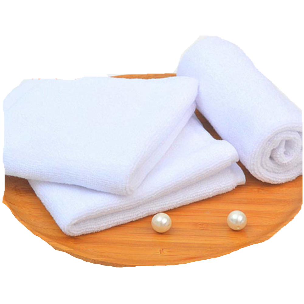 32S/S Cotton White Wash Cloth Face Towel 3