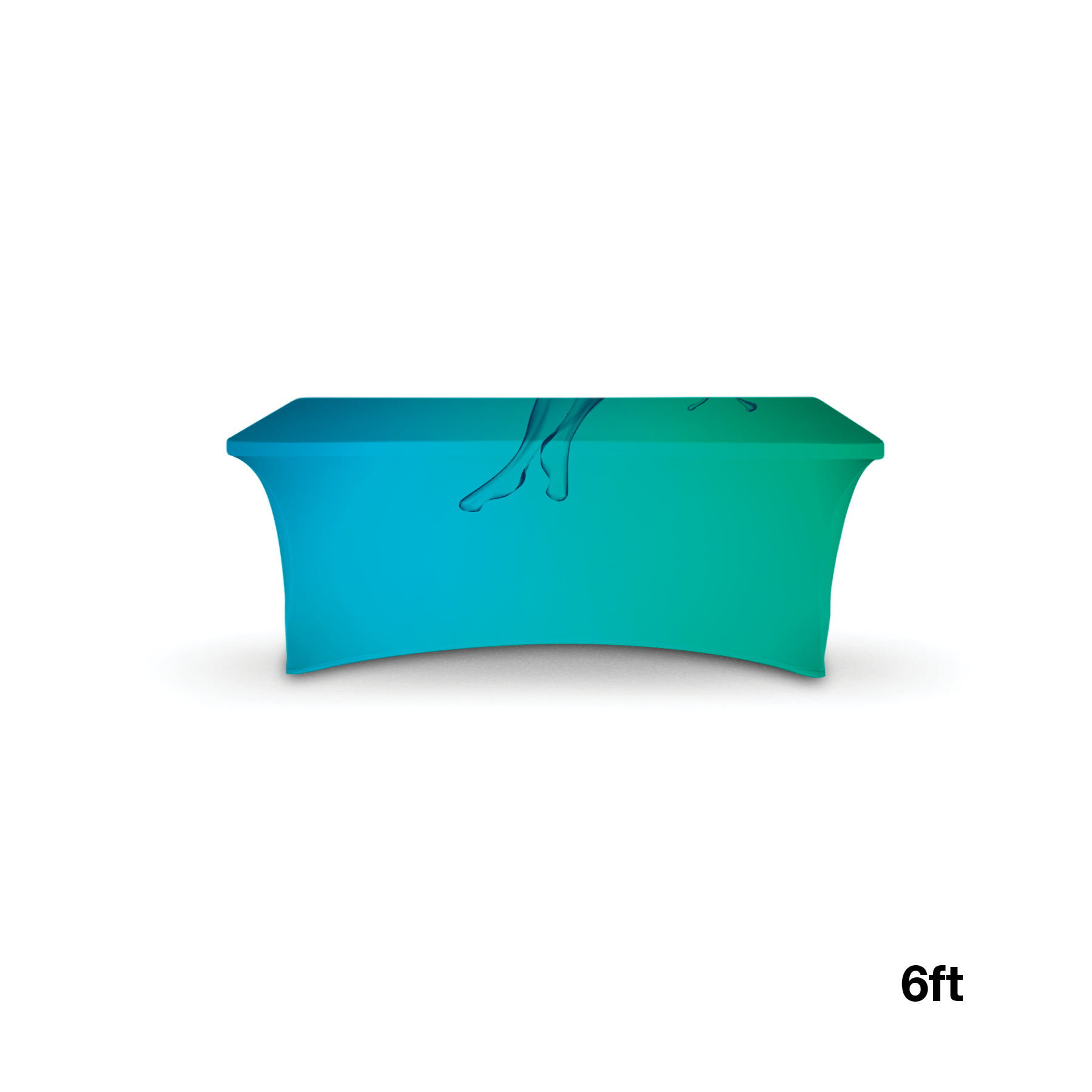 DisplaySplash 6' Stretch Table Cover 5