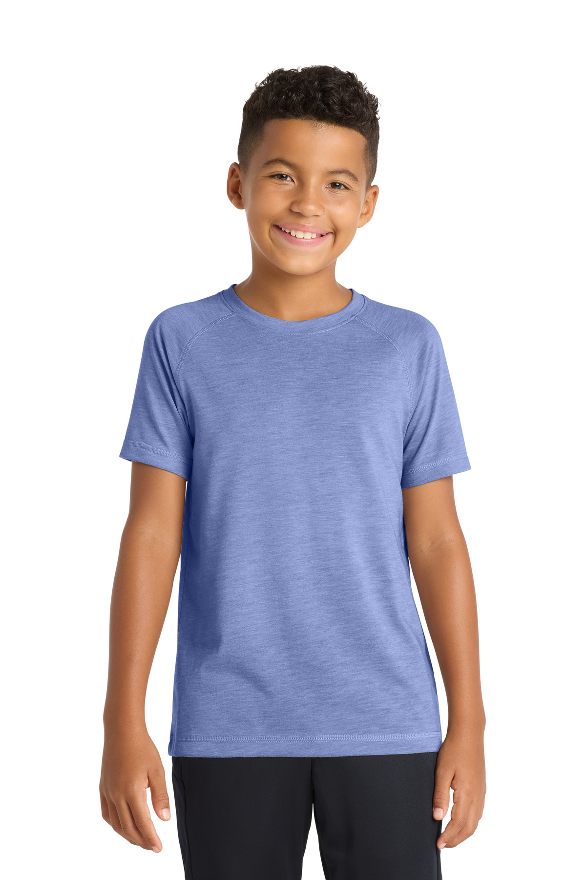 Sport-Tek Youth PosiCharge Tri-Blend Wicking Raglan Tee. YST400 35