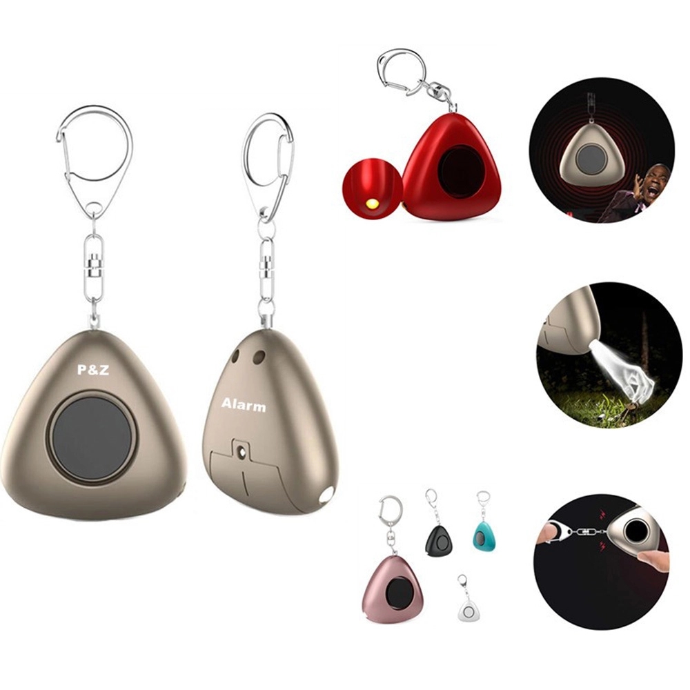 Personal Security Alarm KeychainTriangle Ladies Self Defense 1