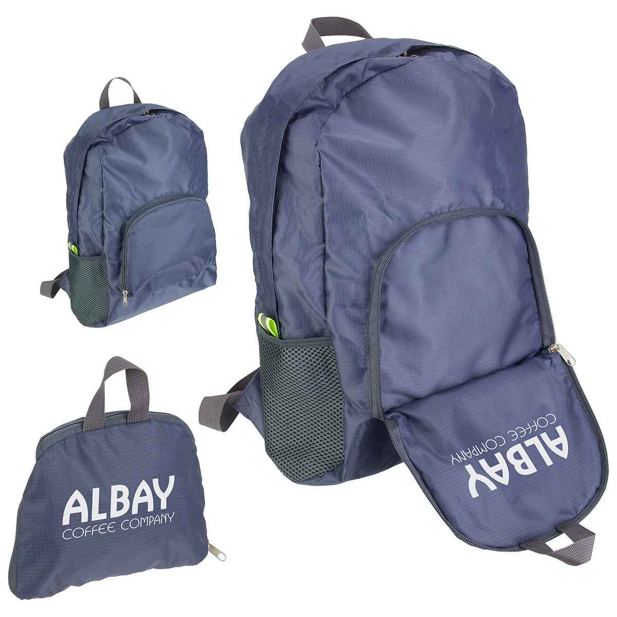 Trailblazer Collapsible Polyester Backpack 17