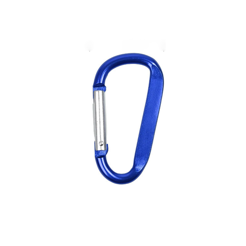 Aluminum D Ring Carabiners Spring Clips Hook 14