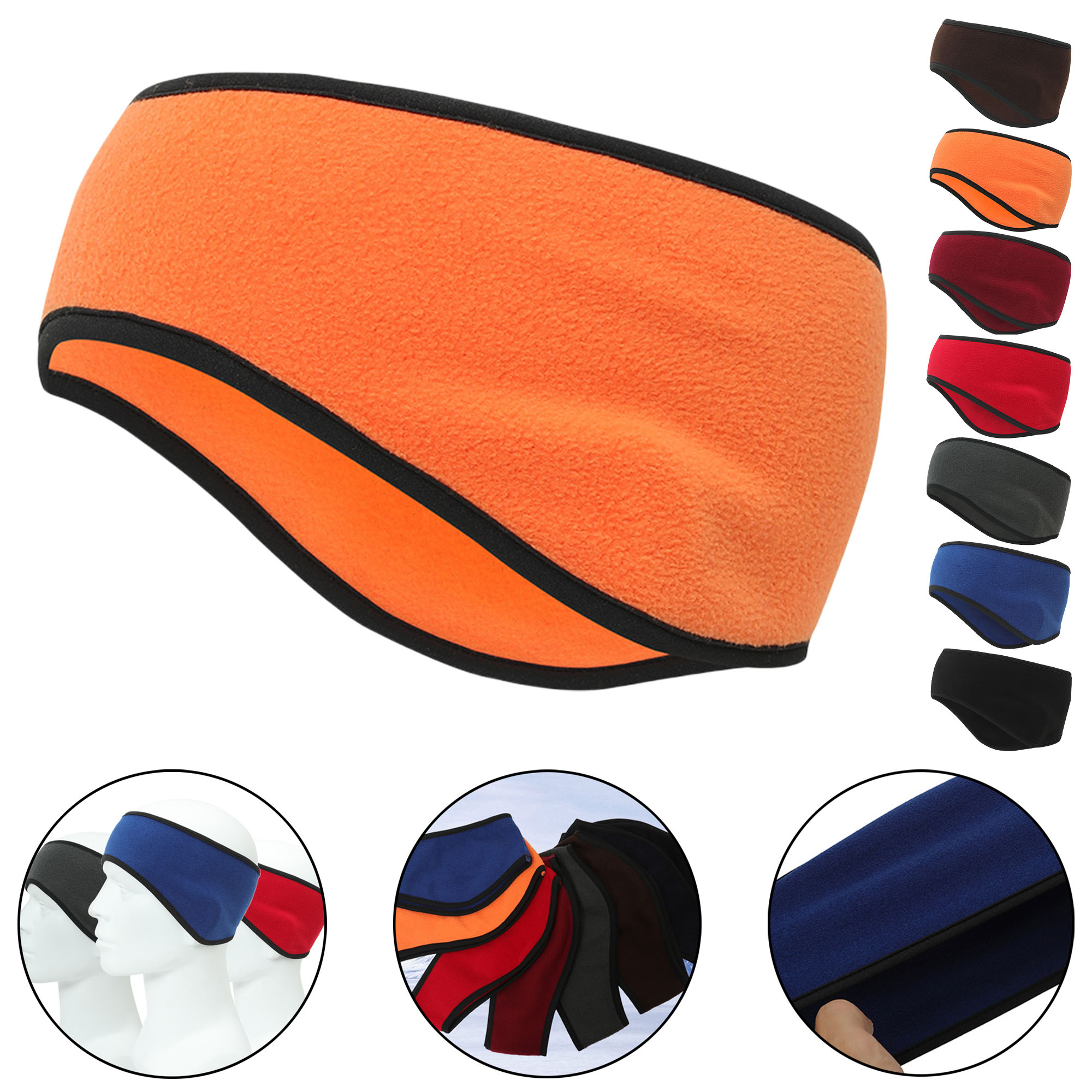Winter Fleece Ear Warmer Headband 2