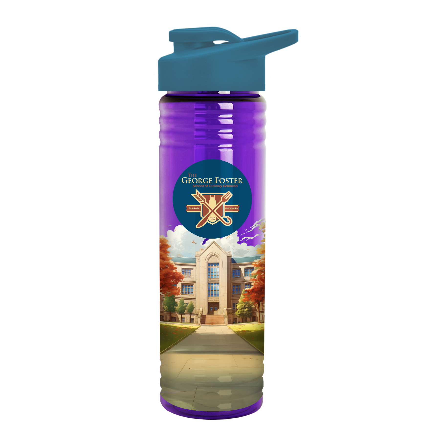 Garyline® Slim Fit Bottle with Drink-Thru Lid - 24 oz. 422